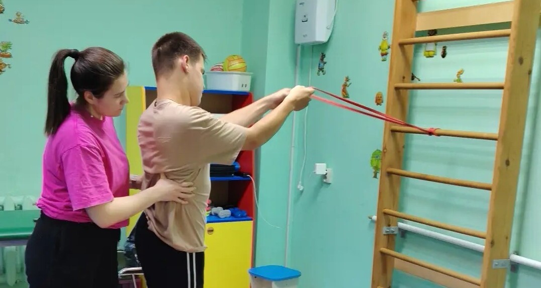 Благополучатель Фонда Владимир Злобин прошел курс реабилитации